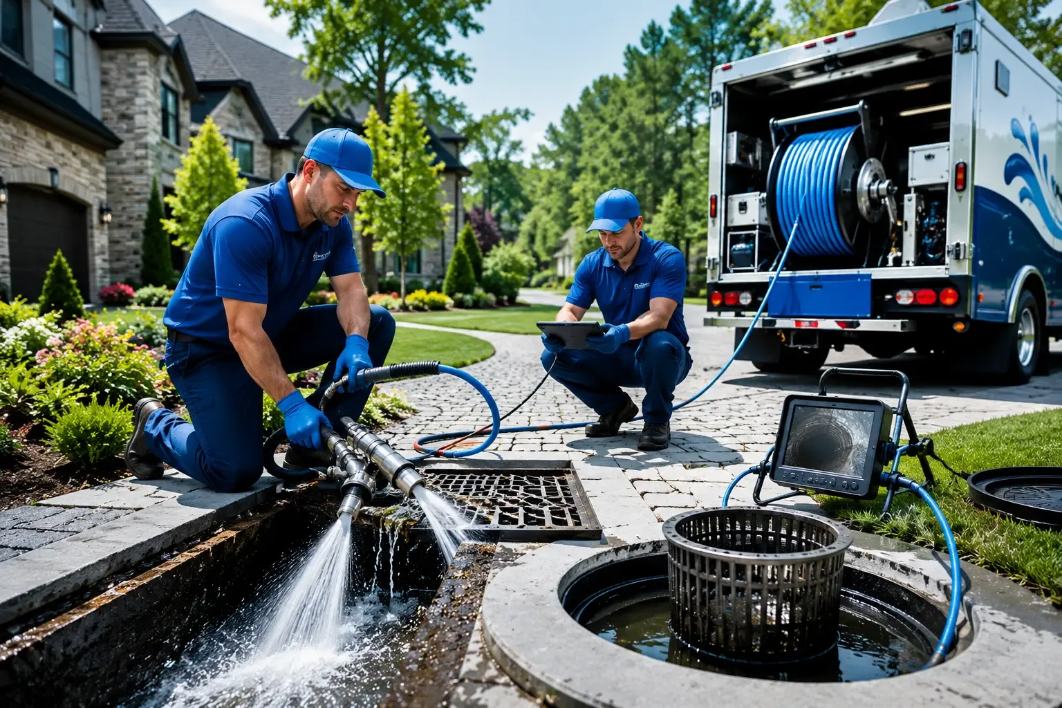 Local outdoor drain cleaning professionals in Auburn, PA