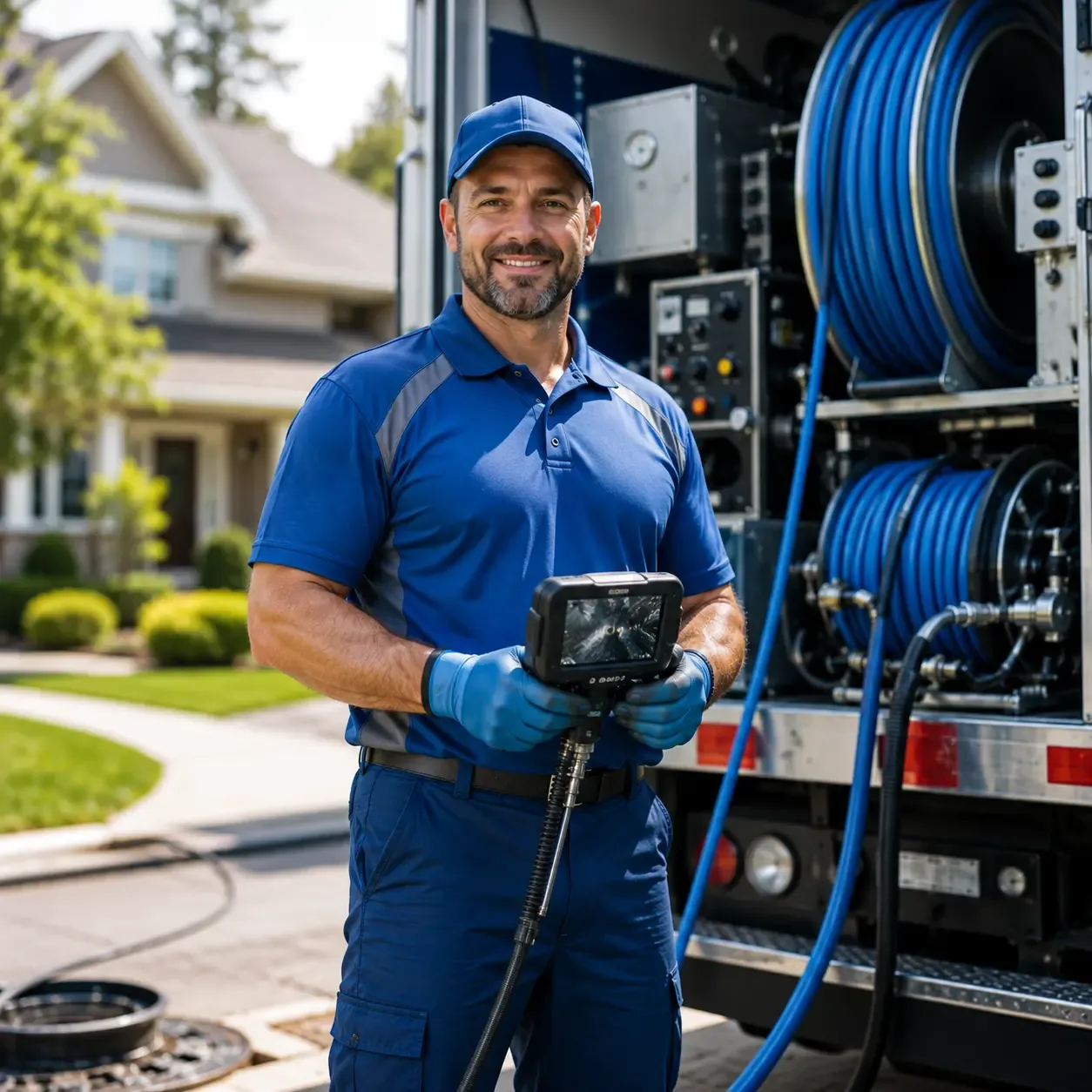 Local outdoor drain cleaning specialists in Auburn, PA